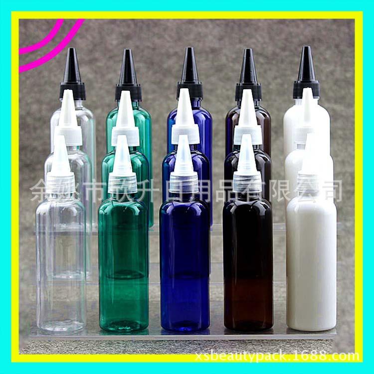 100ml 圆肩pet+ 尖盖