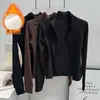 Chaqueta Deportiva de Manga Larga para Correr con Cuello Alto para Mujer, Cintura Adelgazante, Top Versátil para Fitness, Entrenamiento de Pilates, Yoga