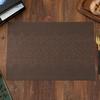Mantel individual de PVC Teslin, aislante, impermeable, a prueba de aceite, para hotel, transfronterizo, Amazon Diamond, jacquard, mantel individual occidental