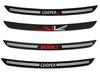 Adecuado para BMW MINI Cooper S JCW R56 R57 Maletero Pilar Protección Trasera del Parachoques Pilar A76