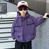 2266 Chaqueta de Montañismo Infantil Primavera y Otoño 2026 Nuevo Modelo Estilo Coreano para Niños Chaqueta Elegante Cortavientos para Exteriores