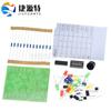 Módulo de producción de luces musicales, formación electrónica, producción electrónica, piezas de bricolaje CD4060, kit de producción de luces de ensueño