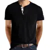 Camiseta Táctical Henry de Manga Corta con Cuello Redondo para Hombre de Exterior Amazon Camisa Poio Casual Clásica Europea y Americana para Hombre