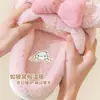 Cachorro de Orelha Grande Sanrio Slippers de Algodão Merlot para Crianças Outono e Inverno Quente Fofo Desenho Animado Casa Antiderrapante Estilo Pai e Filho