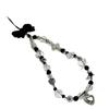 Corrente Criativa Pendurada para Celular Anel de Suspensão Estilo Ins para Menina Acessórios Pulseira de Contas Patch Pingente Lanyard Fofo