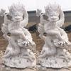 La gran fábrica de esculturas talladas en piedra de Shandong vende la estatua de carpa Yue Longmen con una mano de obra exquisita y materiales diversos.