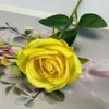 Terciopelo Artificial Rosa Boda Hogar Hotel Cascada Forma de Rosa Decoración Transfronteriza Flores Falsas Adornos Venta al por Mayor