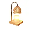Lámpara de mesa calefactora para velas transfronteriza con temporizador y regulador de intensidad, lámpara para derretir cera, lámpara de mesa difusora de regalo, luz nocturna sin humo, lámpara de aromaterapia