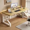 Mesa de Computador de Madeira Maciça Mesa de Desktop para Casa Mesa de Quarto Mesa de Estudo para Estudante Pequeno Apartamento Mesa Simples de Escritório Mesa de E-Sports
