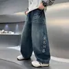 Ropa para niños, pantalones de otoño para niños, nueva colección otoño/invierno 2026, jeans de pierna recta para niños mayores, pantalones largos de otoño para niños