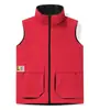 Ropa de Trabajo de Invierno Ropa de Trabajo Corporativa Cálida Chaleco Chaqueta Ropa de Trabajo Logo Impreso Algodón plumón Chaleco de Algodón Personalización
