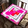 Tapete de Mahjong Transfronteiriço Amazon Tapete de Jogo de Tabuleiro Resistente a Manchas Silencioso Antiderrapante Superfície Fina Lisa Tapete de Mesa para Cartas de Jogo Fabricante
