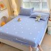 Chapéu de cama de solteiro de lixamento de caxemira para planta chapéu de cama de solteiro de algodão aloe vera colcha de cama de solteiro de estudante de dormitório duplo de comércio exterior