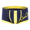 Boxer de hombre de algodón transpirable de cintura baja con estampado juvenil.