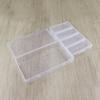 Caja de almacenamiento creativa cultural de plástico desmontable de 4 compartimentos, multiusos, para joyería, compartimentos pequeños, DIY, escritorio, tornillos, equipo de pesca, caja de embalaje