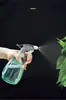 Botella pulverizadora, riego de flores, mata insectos, rosa transparente, verde transparente, botella pulverizadora 500ml
