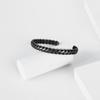 Marca de Moda Estilo Europeu e Americano Original Simples Pulseira de Moda Masculina e Feminina Pulseira de Rolo de Três Linhas Pulseira de Casal Aço Titânio Joias