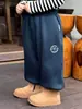 Pantalones de Forro Polar para Niños Pantalones Deportivos Integrados de Forro Polar Invierno 2025 Nuevos Cálidos Casuales Largos Súper Estilosos