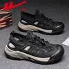 Zapatos tipo Clog Warrior para Hombre Zapatos de Hombre 2026 Verano Nuevos Zapatos Deportivos Transpirables Zapatos de Playa Sandalias Antideslizantes Zapatos de Agua m