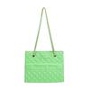 Bolso de mano con rombos de moda, novedad de verano 2022, elegante bolso de mujer de gran capacidad, bolso de mano popular y moderno.
