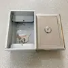 Caja de Seguridad Montada en Superficie de Acero Inoxidable Interruptor Caja de Control para Persianas Enrollables Botón de Control para Persianas Enrollables con Cilindro de Cerradura Llave