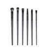 Cepillo Suave para Sombra de Ojos 10 Piezas Tamaño Pequeño Tamaño Grande Área de los Ojos Detalles Debajo de los Ojos Hoja Difuminadora Set de Pinceles de Maquillaje para Delineador