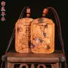 Montanha Longhu Madeira de Jujuba Lei Jiao Ziwei Imperador Zihui Marca Proibida Relevo Sete Estrelas Pingente da Marca