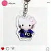 Llavero de Hello Kitty Dibujo Animado Colgante Lindo Mochila Acrílico Regalo para Estudiante Pequeño Regalo Accesorio Venta al por Mayor