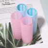 3PCS Rodillo Extendido para Rizos de Cabello Rizador Esponjoso para Raíz del Cabello Rodillo para Flequillo Gancho Autoadhesivo de Velcro para Rodillo de Cabello Sin Planchado