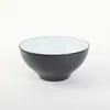 Imitación Porcelana Melamina Sencillo Mate Dos Tonos Redondo Hogar Tazón Ramen Tazón Profundo Tazón Verduras Restaurante Tazón Grande Fideos Mayoreo