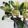 Corona de Flores Artificiales Flor Imperial Pequeña Flor Tropical Almohadilla de Pines Flockada Flor Hogar Patrón Floral Flor Falsa Decorativa Material de Combinación