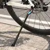 Caballete lateral para bicicleta de carretera 26/27.5/29/700c caballete de bicicleta conexión de eje pasante M12 soporte de estacionamiento