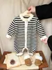 Ropa Roja de Otoño e Invierno para Bebé, Mono Súper Lindo para Bebé Niño, Suéter de Otoño para Bebés Pequeños, Ropa de Salida para Bebés