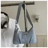 Bolso cruzado casual de hombro para mujer, nuevo bolso artístico de moda para debajo del brazo, bolso de mano tipo tote para estudiante universitario y persona que va al trabajo