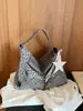 Bolso de axila con estampado de cielo estrellado minimalista estilo coreano, bolso tote de gran capacidad de alta gama, bolso de hombro para mujer para el trabajo