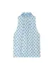 Conjunto de Vestido de Lunares Transfronterizo para Mujer Marca Z Aliexpress Europeo y Americano Ins Midi Lazo Popular Top y Falda Za