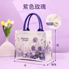 Bolsa de Lona Tridimensional Bolsa Tote de Proteção Ambiental Atividades de Reunião Escolar Bolsa Tote com Fita Grossa Atacado Logotipo Imprimível