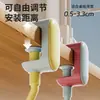 Gancho para mochila para borde de escritorio, gancho lateral mágico, no requiere perforación, fuerte y móvil, gancho para bolsa de escritorio, de alta resistencia