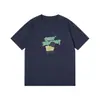Nueva Camiseta de Mujer de Verano, 100% Algodón, Cuello Redondo, Corte Holgado, Camiseta Básica Casual de Manga Corta Resistente, Ropa de Moda Estilo Ins