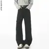 Pantalones Casuales para Hombre 2026 Primavera/Verano Nuevo Estilo Americano Sueltos de Pierna Ancha Rectos de Algodón Puro Pantalones Casuales para Hombre