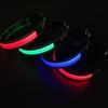 Collar LED Personalizado para Mascotas, Tipo Malla, para Paseos Nocturnos Seguros de Perros, Adecuado para Perros Grandes, Medianos y Pequeños, Venta Directa de Fábrica