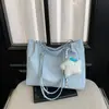 Bolsa de mano estilo coreano, de alta calidad, gran capacidad para mujer, nueva colección 2026, moderna y a la moda, adecuada para uso casual, escuela y trabajo.