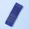 En Stock Hebilla Elástica de Extensión para Sujetador Colorida Poliéster Acero Inoxidable Ropa Interior de Sujetador para Mujer Hebilla de Tres Filas Hebilla Elástica de Extensión