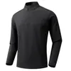 Sudadera para hombre 2026 producto nuevo otoño e invierno, media cremallera, estilo de negocios ligero, holgada y cómoda, versátil, deportiva casual americana de manga larga