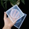 Molde de Silicona para Hacer Cenicero Cuadrado Grande de Cristal Gel DIY Nuevo de Alta Transparencia Espejo Alto