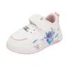 Zapatos para Niña 2026 Nuevo Modelo de Primavera Tenis de Piel para Niños Tenis Blancos Casuales de Princesa para Niños Grandes
