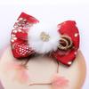 Cocar das meninas crianças festivo tassel laço hairpin bebê estilo chinês bola de cabelo Hanfu hairpin acessórios de cabelo de Ano Novo