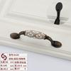 Manípulo de armário cerâmico chinês clássico direto da fábrica Jane Manípulo de gaveta europeu para porta de guarda-roupa Acessórios de ferragens para casa