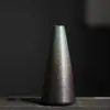 Pequeño jarrón de flores creativo, recipiente de jarrón pequeño hidropónico, pieza decorativa para la mesa de la sala de estar, para arreglar flores secas o frescas