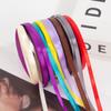 Cinta tejida para el cabello de 6 mm de ancho, accesorios para el cabello, cinta para manualidades, cinta para el Día de San Valentín, caja de regalo, embalaje, cuerda de flejado.